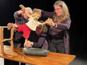 Photo atelier course folle festival Manotopia Tro Heol